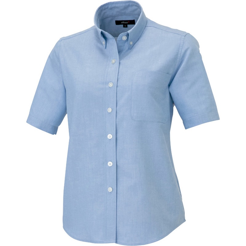 青い半袖ボタンアップシャツ CATEGORY 半袖ボタンシャツ(S/S SHIRT) | ROLIKO