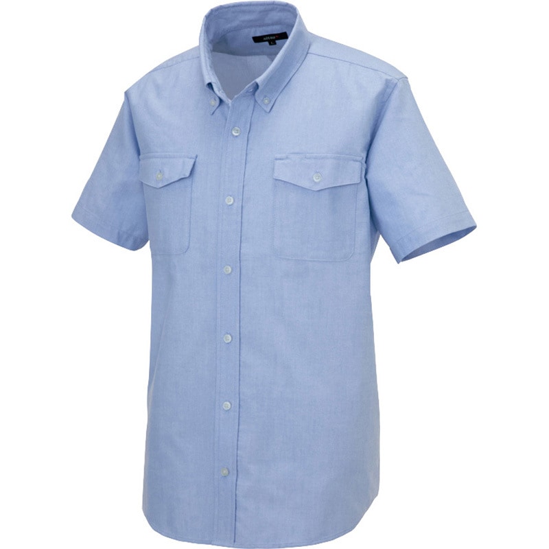 あいちん S/S EMBROIDERED COTTON SHIRT / 刺繍モチーフ パイピング