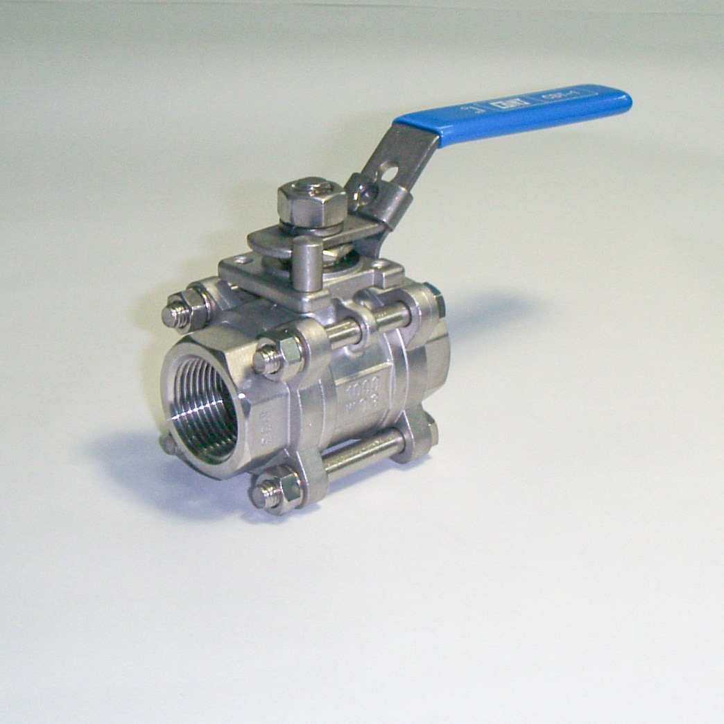 CST-PS1-65 304 ねじ込みスリーピースボールバルブ コンサス 呼び径(B)2-1/2  CST-PS1-65