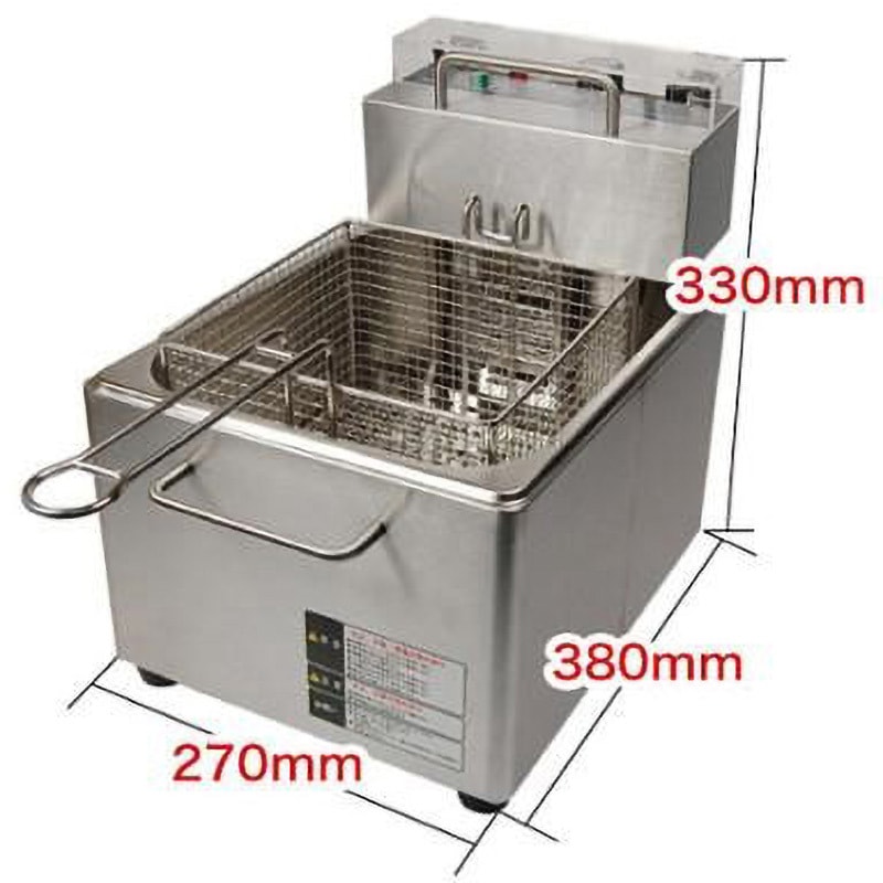 TBEF-7 TB卓上型電気フライヤー 1台 テンポスドットコム 【通販