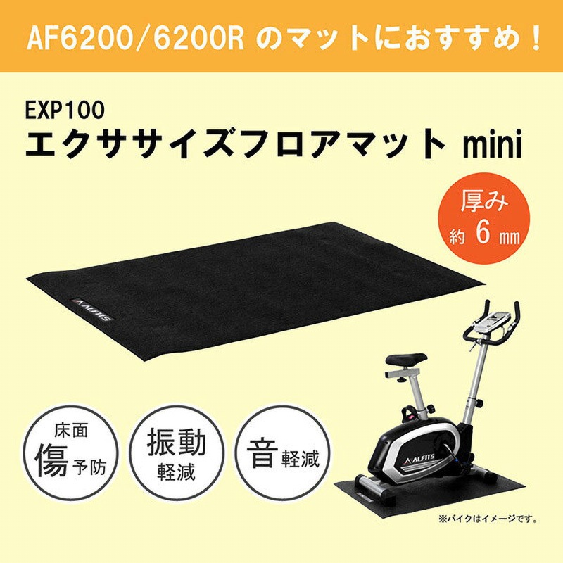 AF6200R+EXP100 エアロマグネティックバイク&フロアマット 1台 