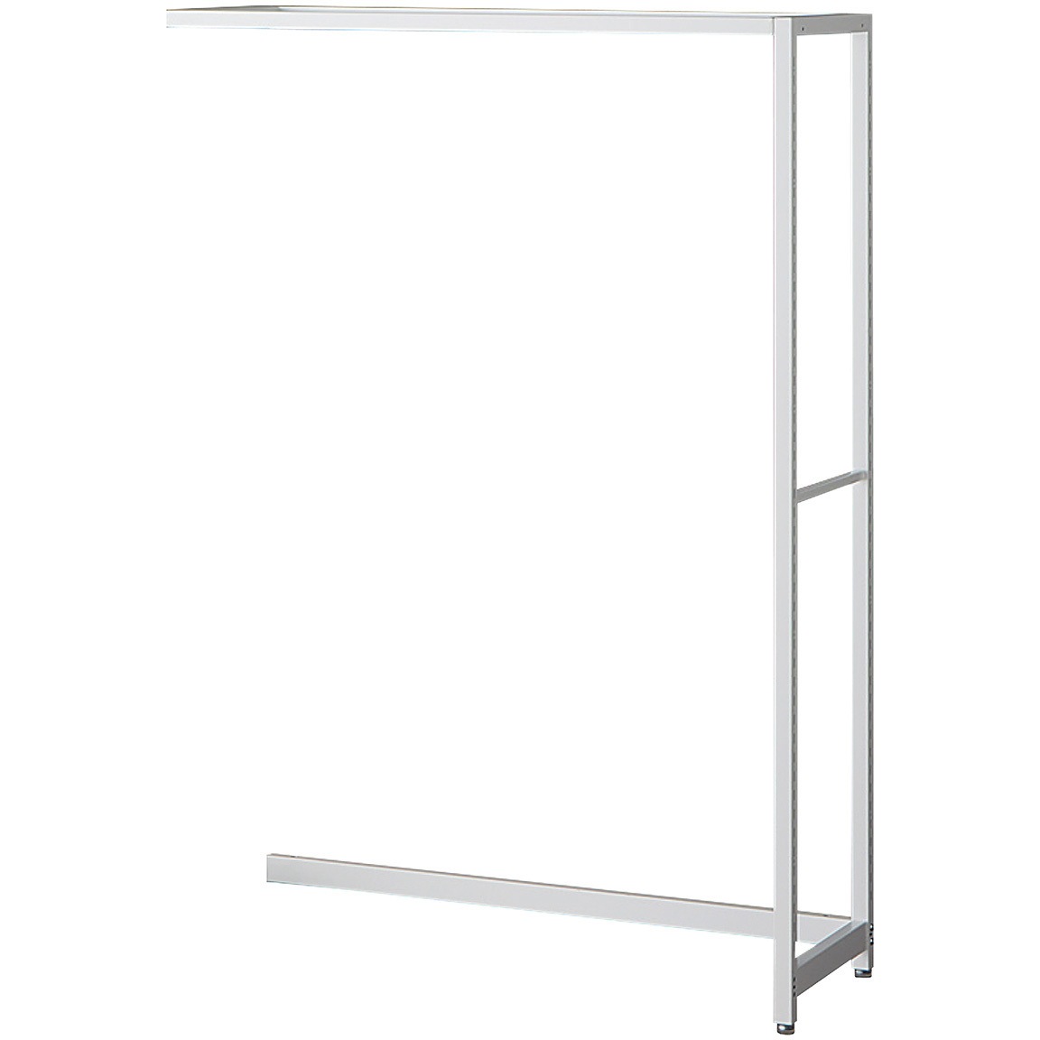 265-2111 シリーズ什器「ラテラル・ロコ」WHITE W90cm D35cm 連結用 ストア・エキスプレス ホワイト色 高さ135cm間口92.9cm  265-2111 14,585円