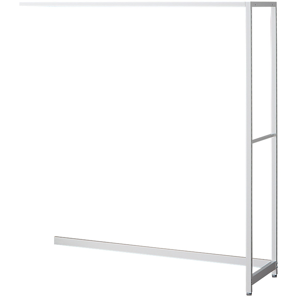 265-2141 シリーズ什器「ラテラル・ロコ」WHITE W120cm D40cm 連結用 ストア・エキスプレス ホワイト色 間口122.9cm高さ135cm  265-2141 15,826円
