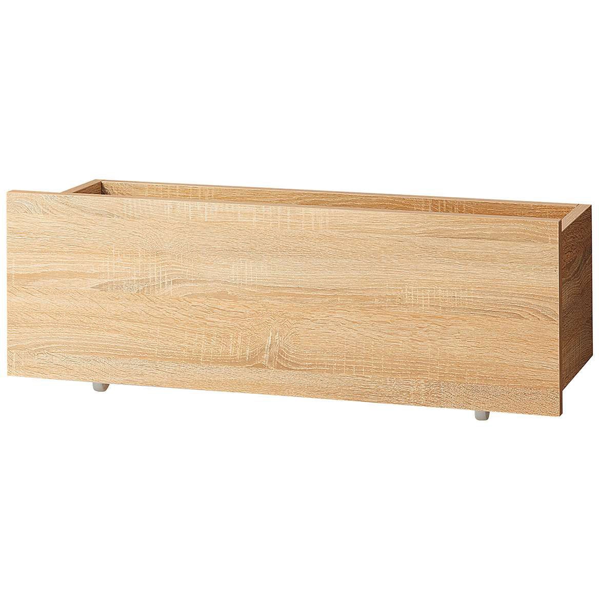 3745-15910 シリーズ什器用 木製フォールディング収納トロッコ W90cm D35cmタイプ ストア・エキスプレス 耐荷重20kg