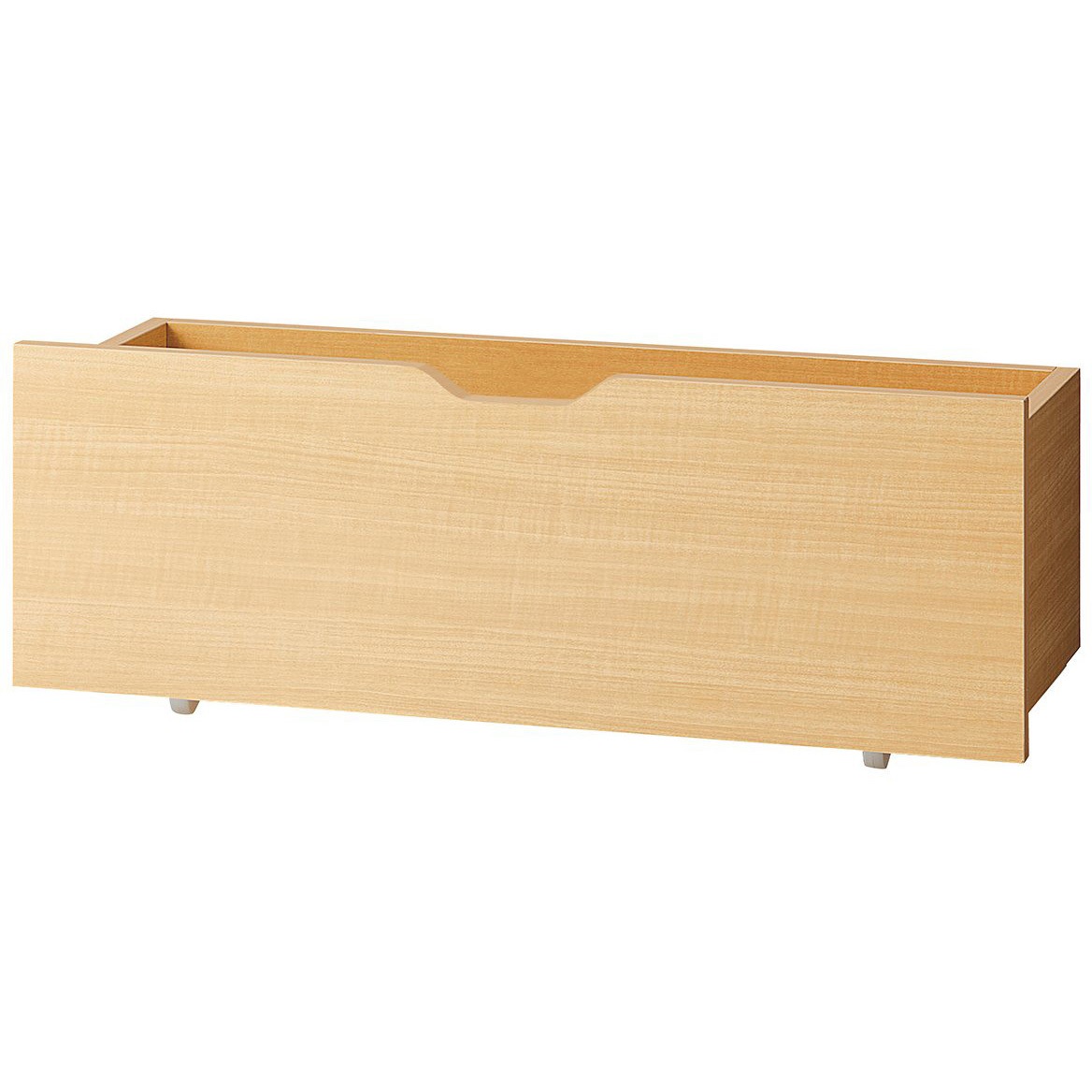 3745-5309 シリーズ什器用 木製収納トロッコ W90cm D35cmタイプ ストア・エキスプレス 耐荷重20kg