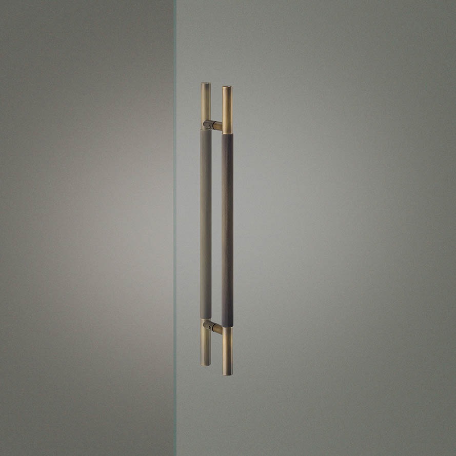 G1226-42-265 【オーダー】ドアハンドル 丸型 ストレートタイプ G1226 UNION(ユニオン) アートセーフ(手すり)対応機能 内外1組仕様