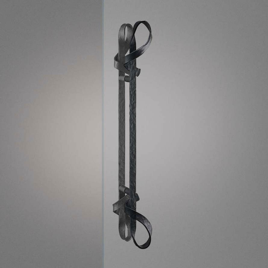 G1232-01-351 【オーダー】ドアハンドル ストレートタイプ ロートアイアン G1232 UNION(ユニオン) 内外1組仕様