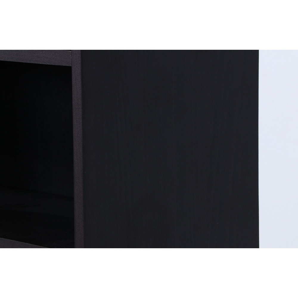 97556 CD/DVDラック 不二貿易 材質:木 ブラウン色 外形寸法420