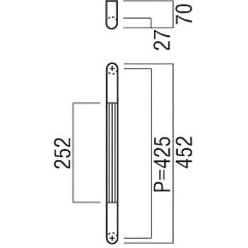G3269-01-024-L452 【オーダー】ドアハンドル 丸型 G3269-01-024-L452 【オーダー】ドアハンドル 丸型