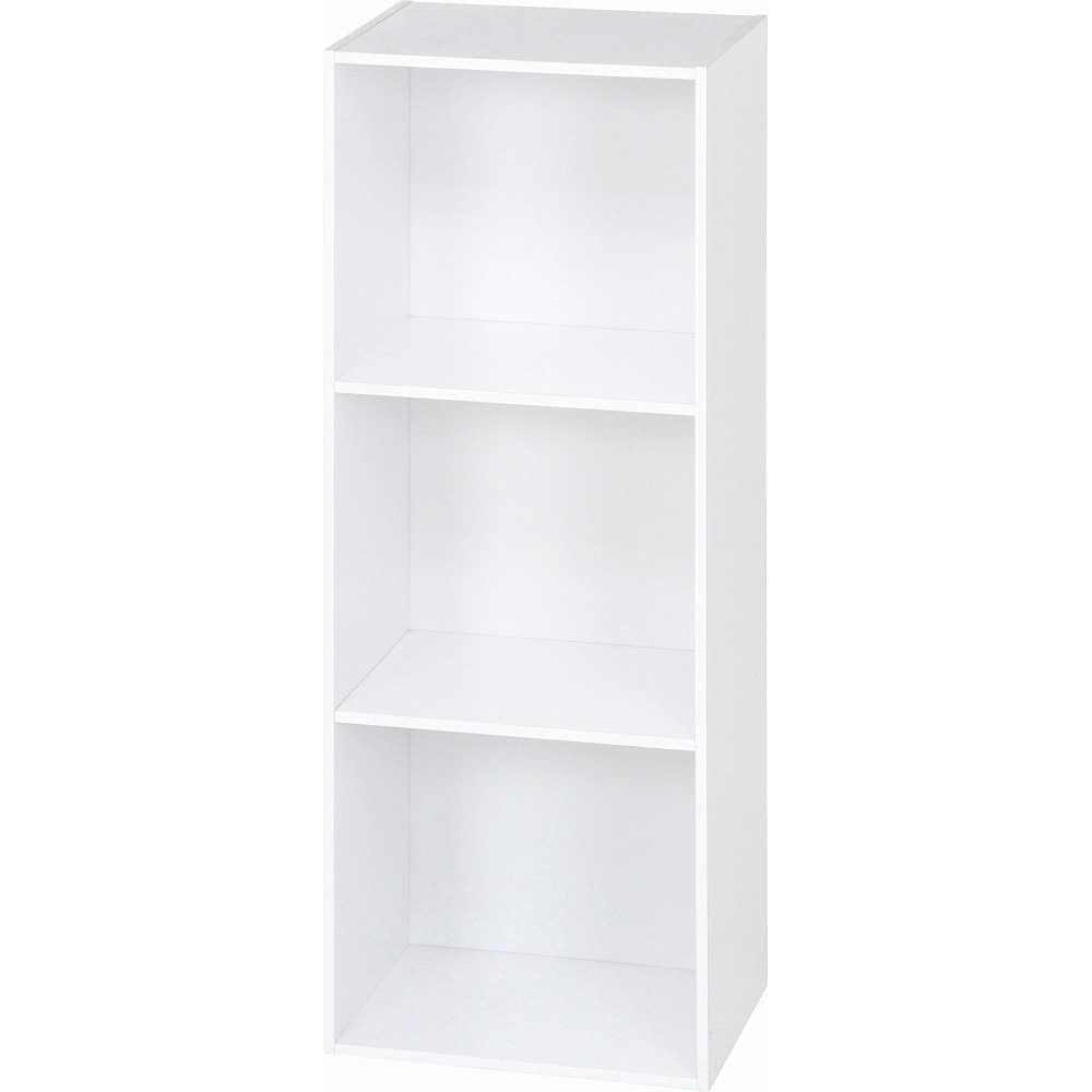 カラーボックス 3段 A4対応 不二貿易 【通販モノタロウ】