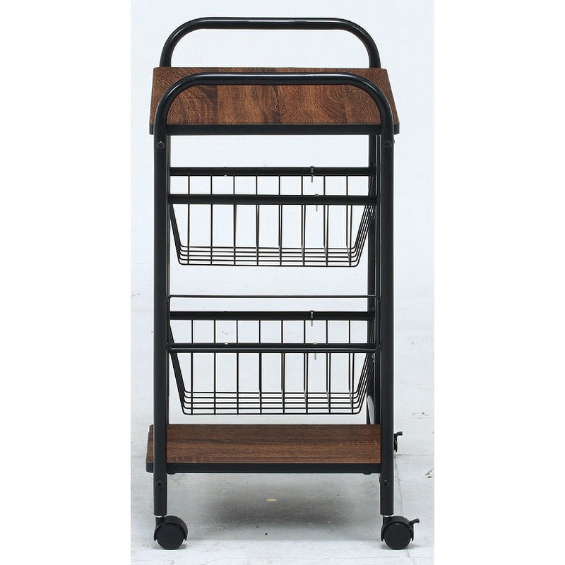 ゆう 地域制限有】【メーカー直送】不二貿易 キッチンワゴン ビクター