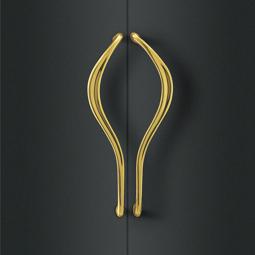 T1051-15-001-R 【オーダー】ドアハンドル 真鍮鋳物 T1051 UNION(ユニオン) 内外1組仕様 82,390円