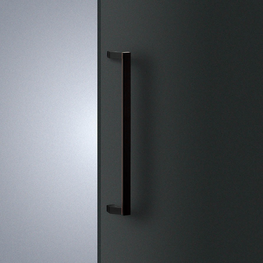 T2733-22-121 【オーダー】ドアハンドル 振り出しタイプ ユニウッド(積層強化木) T2733 UNION(ユニオン) 抗菌性機能 内外1組仕様