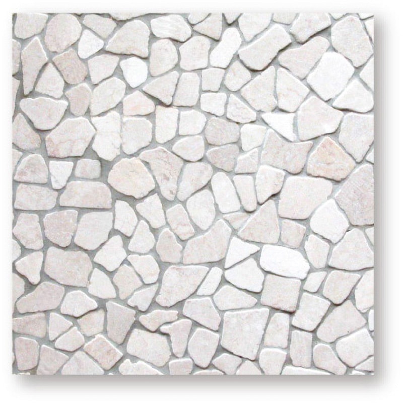 トスカーナウェイ タンブルコネクション ホワイト 石材タイル・石材