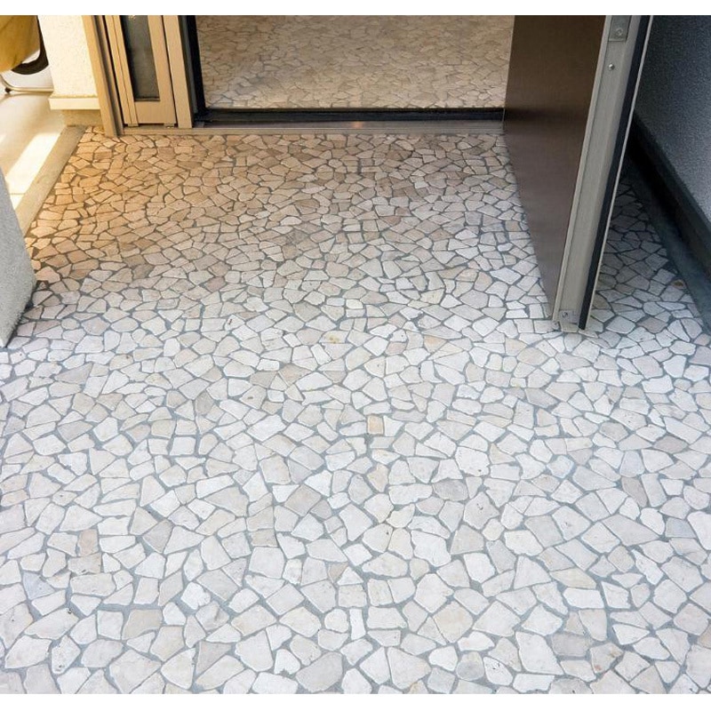 トスカーナウェイ タンブルコネクション ホワイト 石材タイル・石材