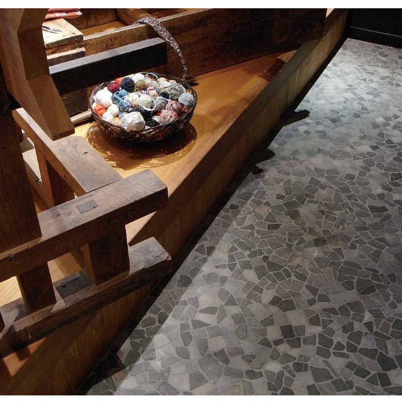 トスカーナウェイ タンブルコネクション グレー 石材タイル・石材