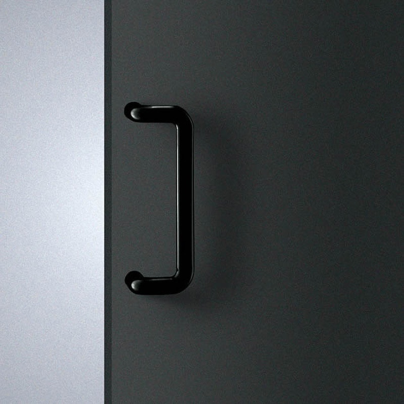 T5680-53-101-L300 【オーダー】ドアハンドル 丸型 振り出しタイプ T5680 UNION(ユニオン) 防静電機能 内外1組仕様