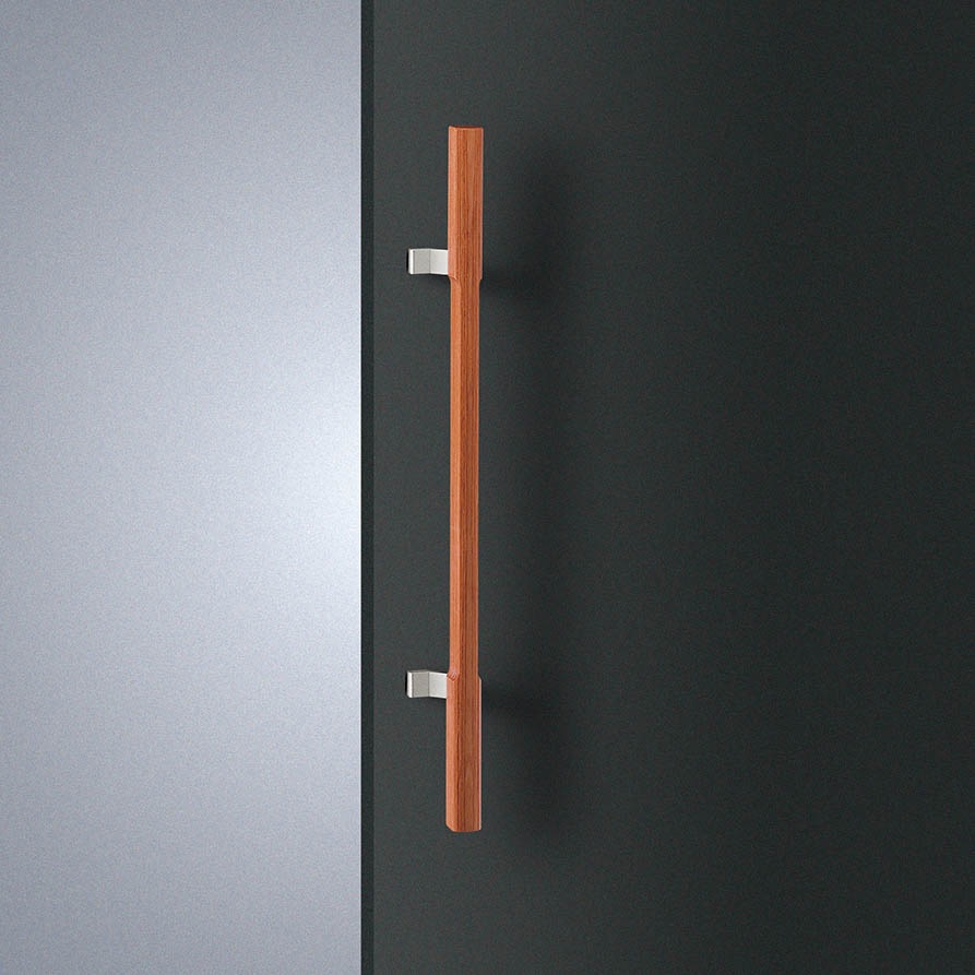 T590-35-050 【オーダー】ドアハンドル 振り出しタイプ ユニウッド(積層強化木) T590 UNION(ユニオン) 内外1組仕様 20,705円