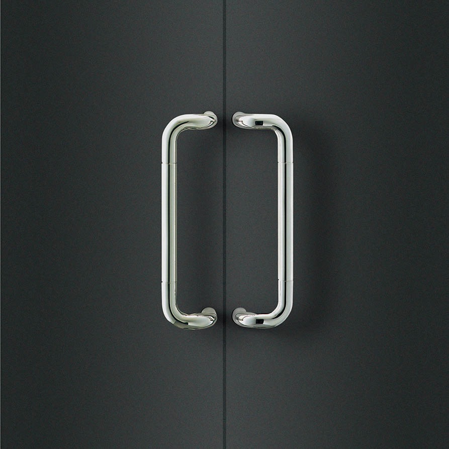 T810-01-001 【オーダー】ドアハンドル 丸型 振り出しタイプ T810 UNION(ユニオン) タッチシステム対応機能 内外1組仕様