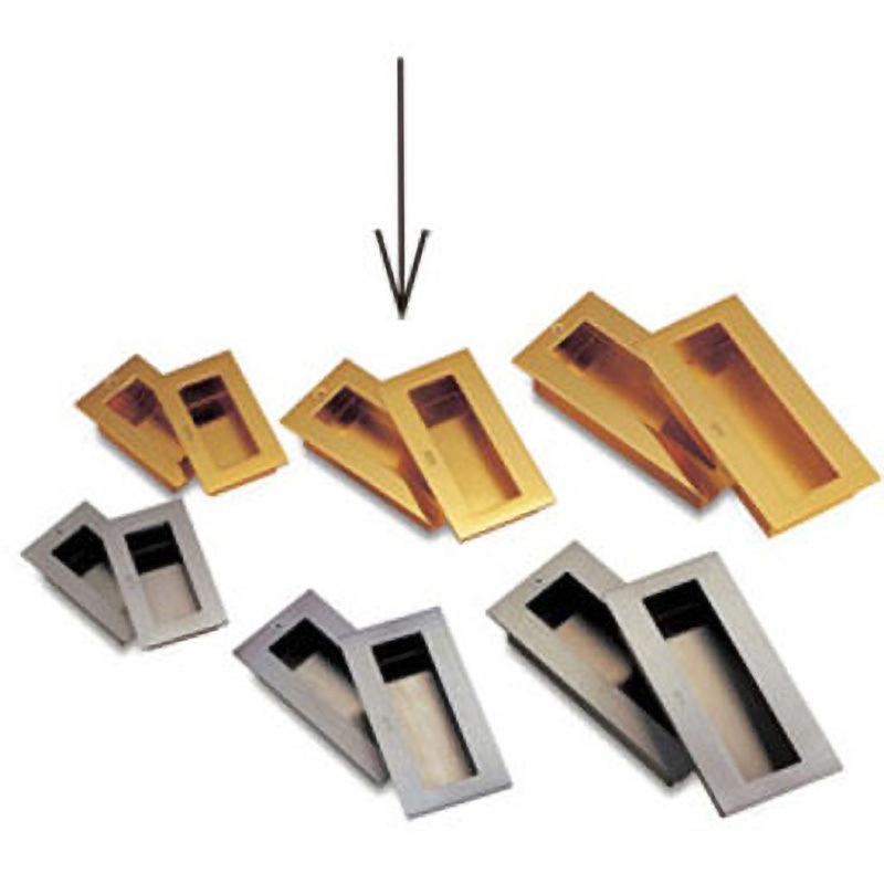 TH-2000-202 【オーダー】堀込ハンドル TH-2000 内外2ヶ1組 1組 UNION(ユニオン) 【通販モノタロウ】