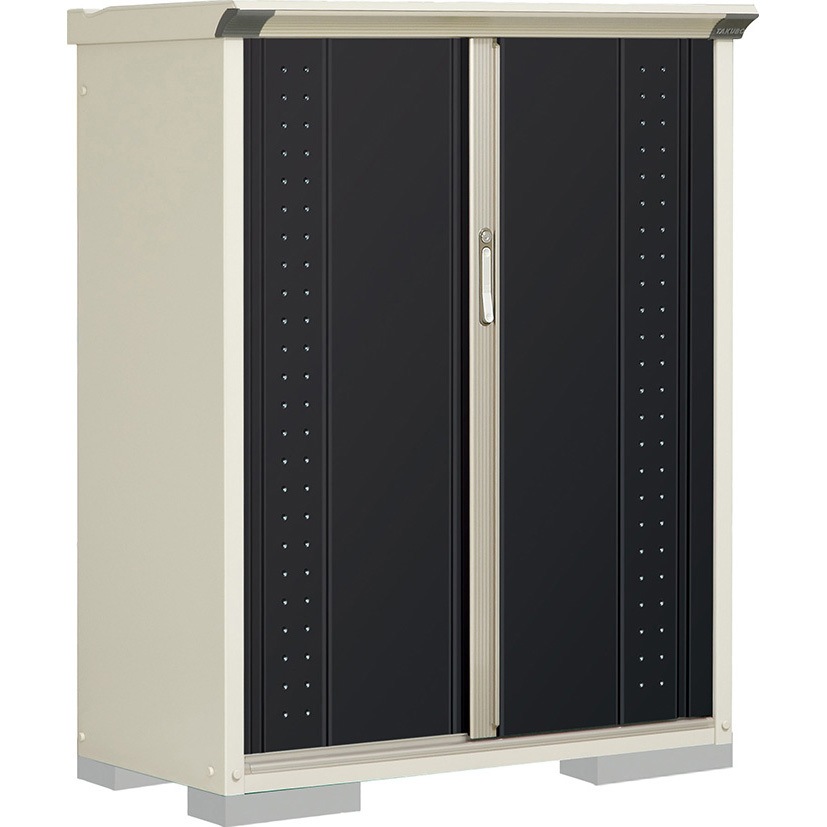 GP-115CFNK グランプレステージ ジャンプ GP-115CF TAKUBO(タクボ/田窪工業所) 引き戸 ナイトブラック(NK)色 全面棚(F)タイプ 間口1120mm奥行530mm高さ1400mm