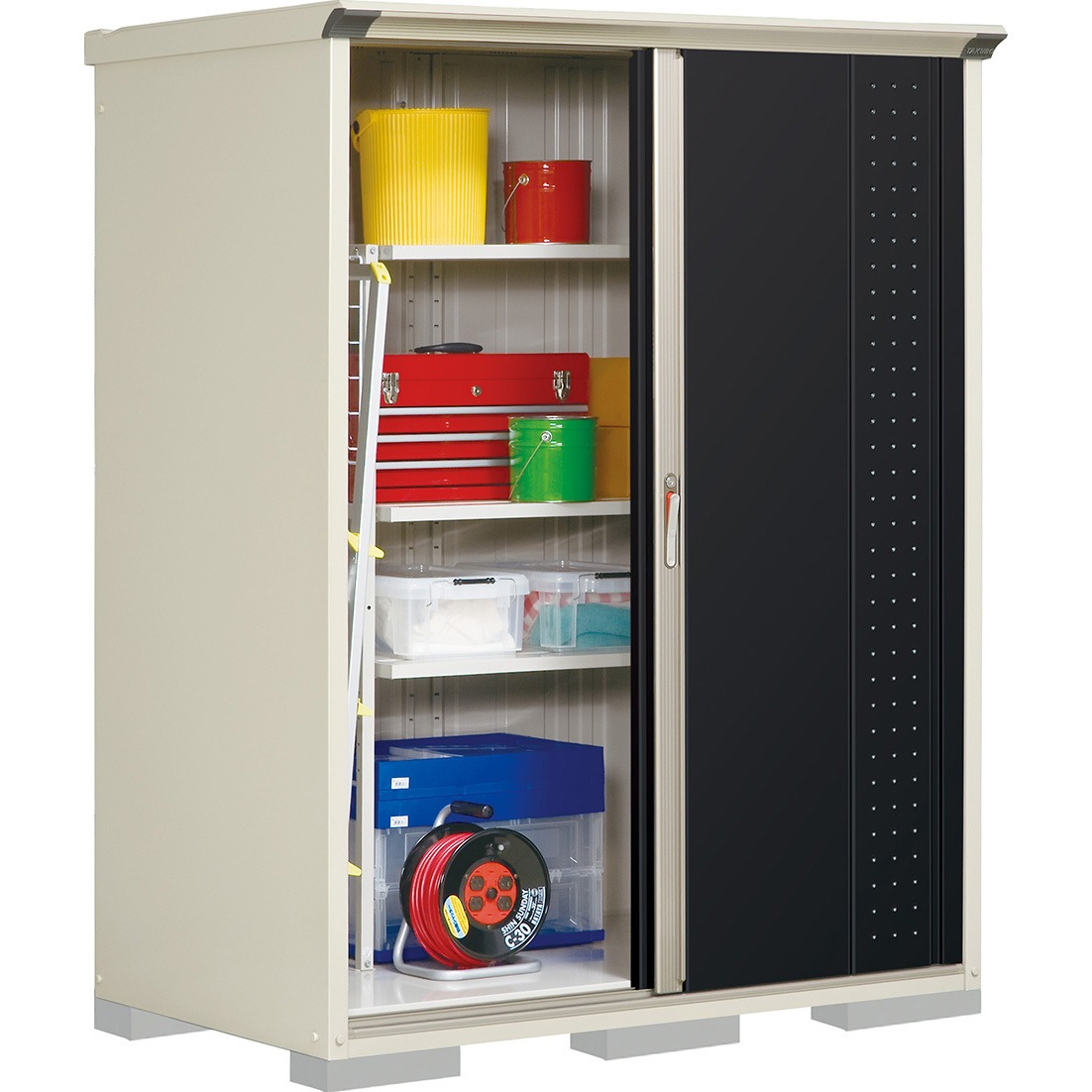 GP-159ATNK グランプレステージ ジャンプ GP-159AT TAKUBO(タクボ/田窪工業所) 引き戸 ナイトブラック(NK)色 たて置き(T)タイプ 間口1488mm奥行900mm高さ1900mm