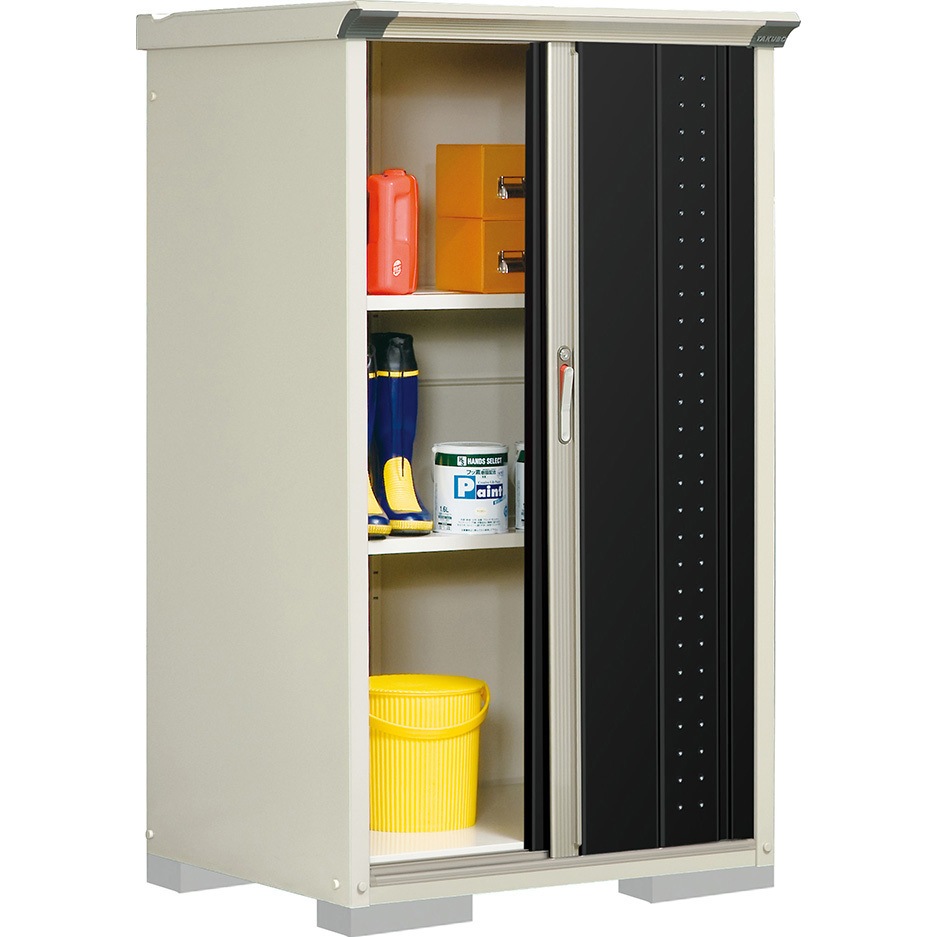 GP-97BFNK グランプレステージ ジャンプ GP-97BF TAKUBO(タクボ/田窪工業所) 引き戸 ナイトブラック(NK)色 全面棚(F)タイプ 間口920mm奥行750mm高さ1600mm