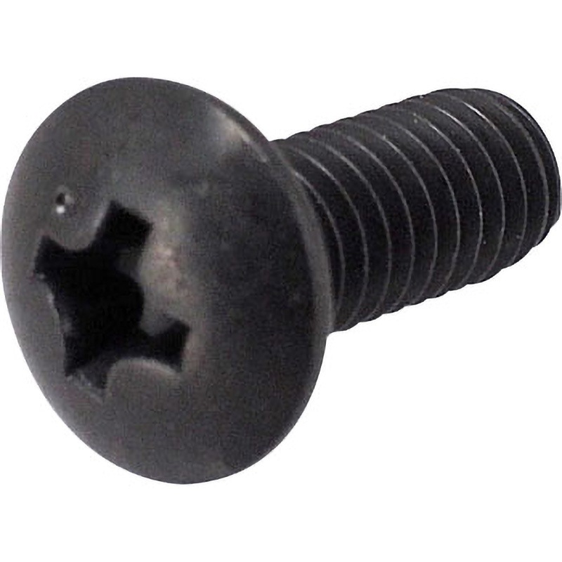 しるくです*\(^o^)/* 4×10 (+)トラス小ねじ 小頭 (ステンレス/ブラック)(パック品