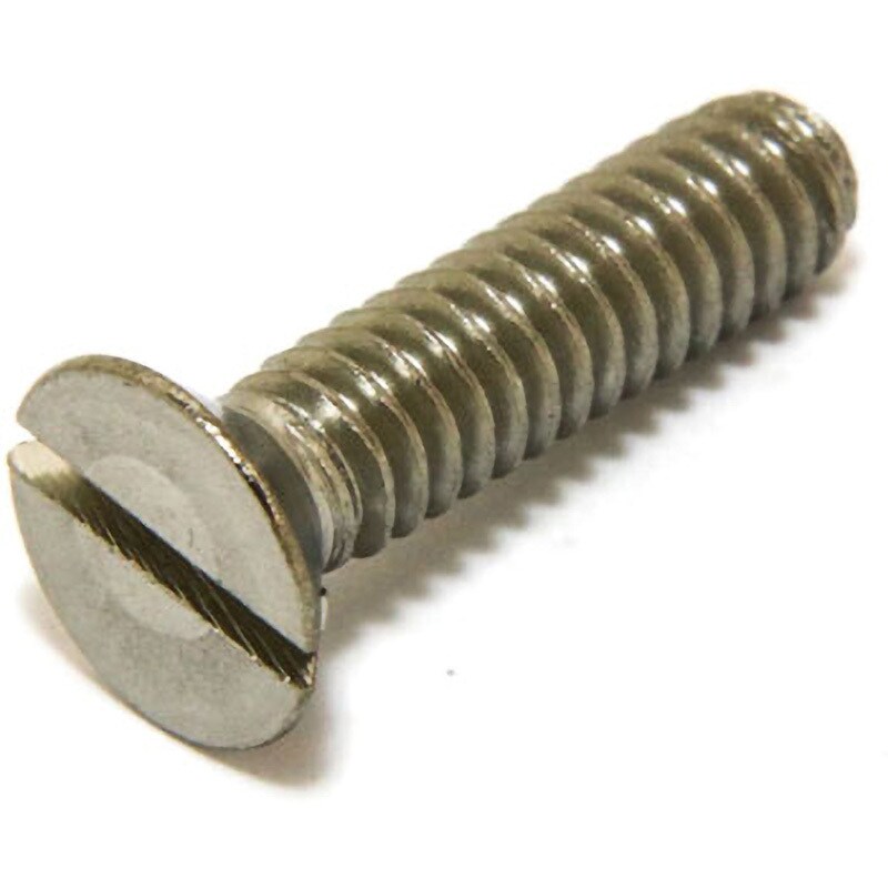 1/4×25 (-)皿小ねじ ウィット (ステンレス)(パック品) 大阪魂 1/4×25 (-)皿小ねじ ウィット (ステンレス)(パック品) 大阪魂