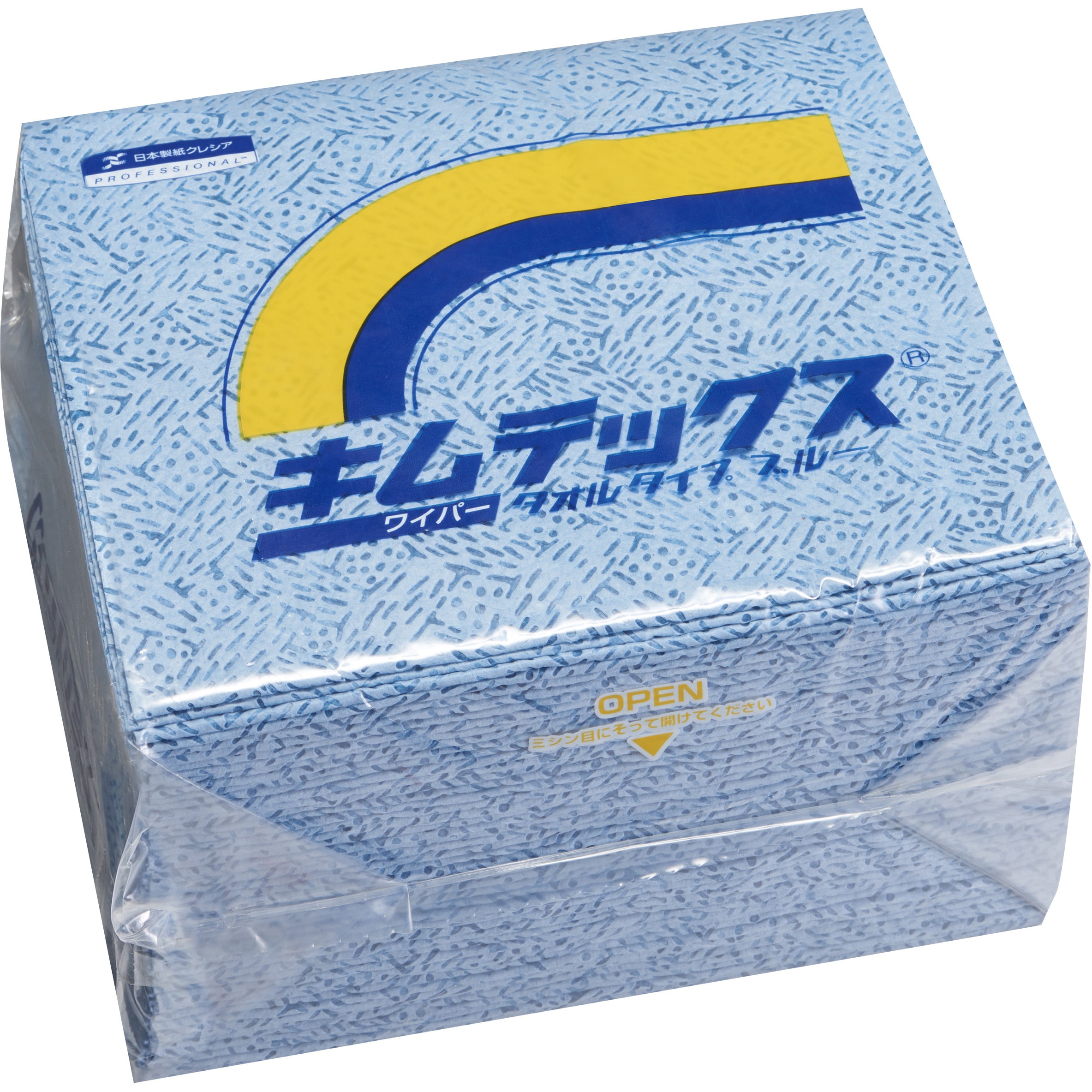 60732 キムテックス 日本製紙クレシア タオルタイプ 樹脂不織布製