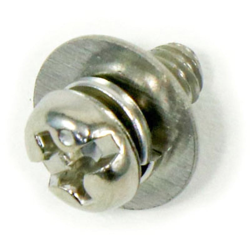 3×6 (+-)ナベP=3(SW+JIS W組込) (ステンレス)(パック品) 大阪魂 十字穴