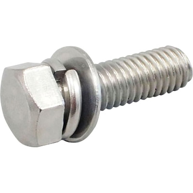 8×15 六角トリーマP=4(SW+JIS小形W組込) (ステンレス)(パック品) 大阪