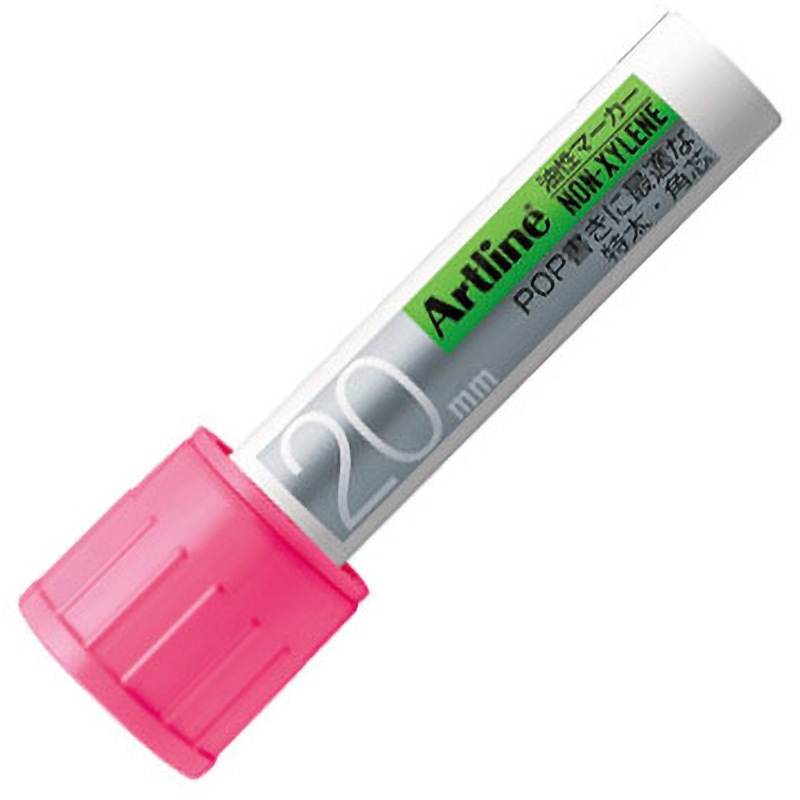 k様 K-122モモイロ アートライン角20(ノンキシ) シヤチハタ 特大 油性染料