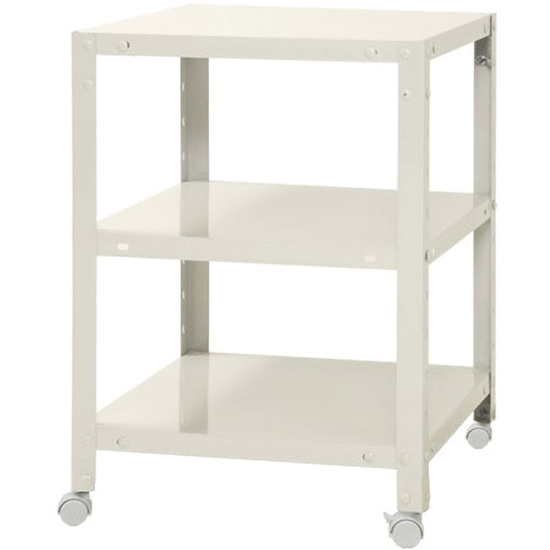 同梱・代引不可スマートラック NSTR-K134 キャスター付き 間口600×奥行300×高さ635mm　3段　ホワイト スマートラック NSTR-K134 キャスター付き 間口600×奥行300×高さ635mm