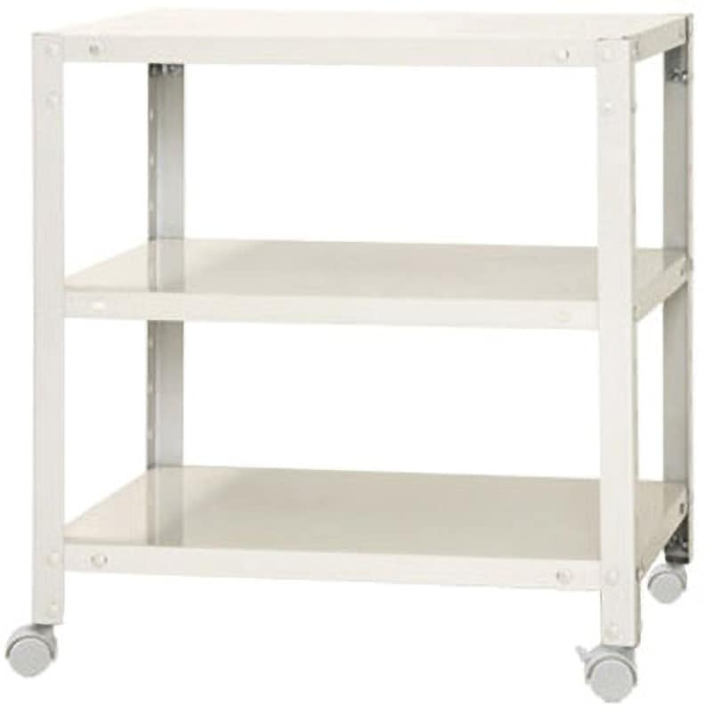 新品未使用　中日販売 Kエコノミーラック1段タイプ NSTR-K137 スマートラック(キャスター付) キタジマ 荷重80kg 3段