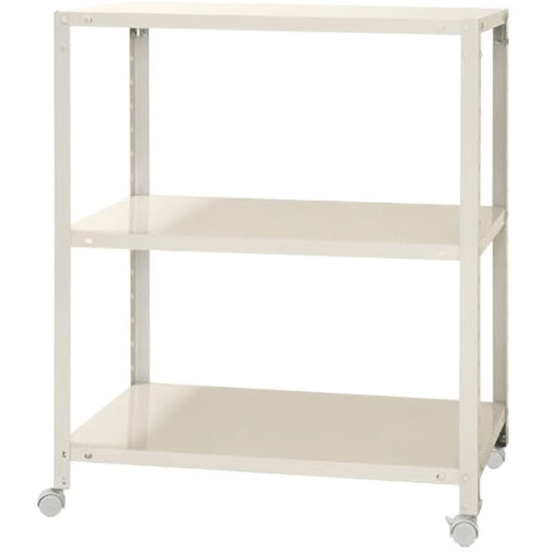 NSTR-K354 スマートラック(キャスター付) キタジマ 荷重80kg ホワイト色 高さ935mm奥行300mm  NSTR-K354