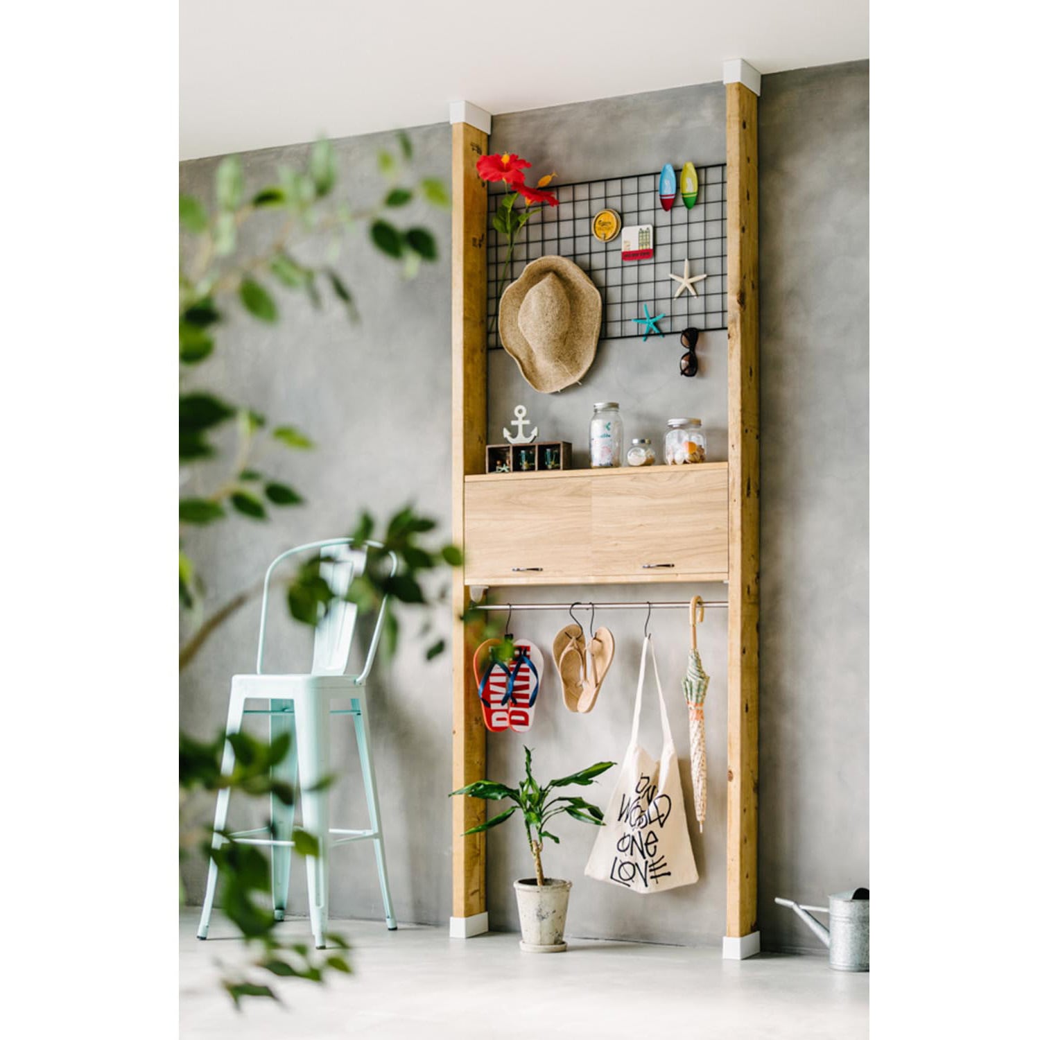 ディアウォールS 2X6用 若井産業 飾り棚 【通販モノタロウ】