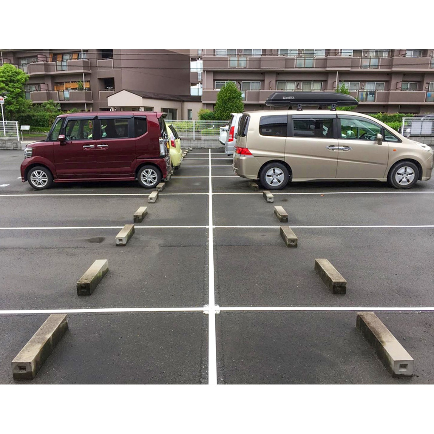 BBL5-T1A 駐車場用ラインテープ ブーブーライン グラス・ファイバー工 