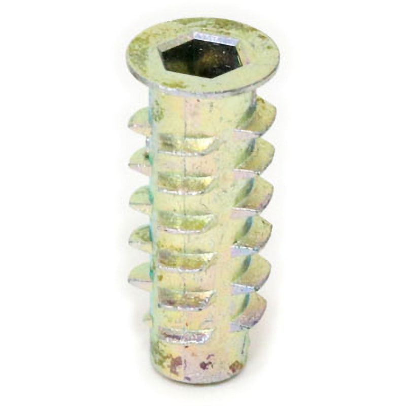 4×20 鬼目ナット Dタイプ (三価ホワイト)(パック品) 大阪魂 呼びM4長さ