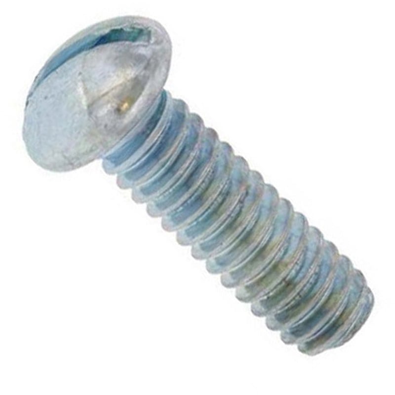 5/32×25 (-)丸ボルト ウィット (黄銅)(小箱) 大阪魂 すりわり穴 生地 ねじの呼び5/32長さ25mm 1箱(500個)