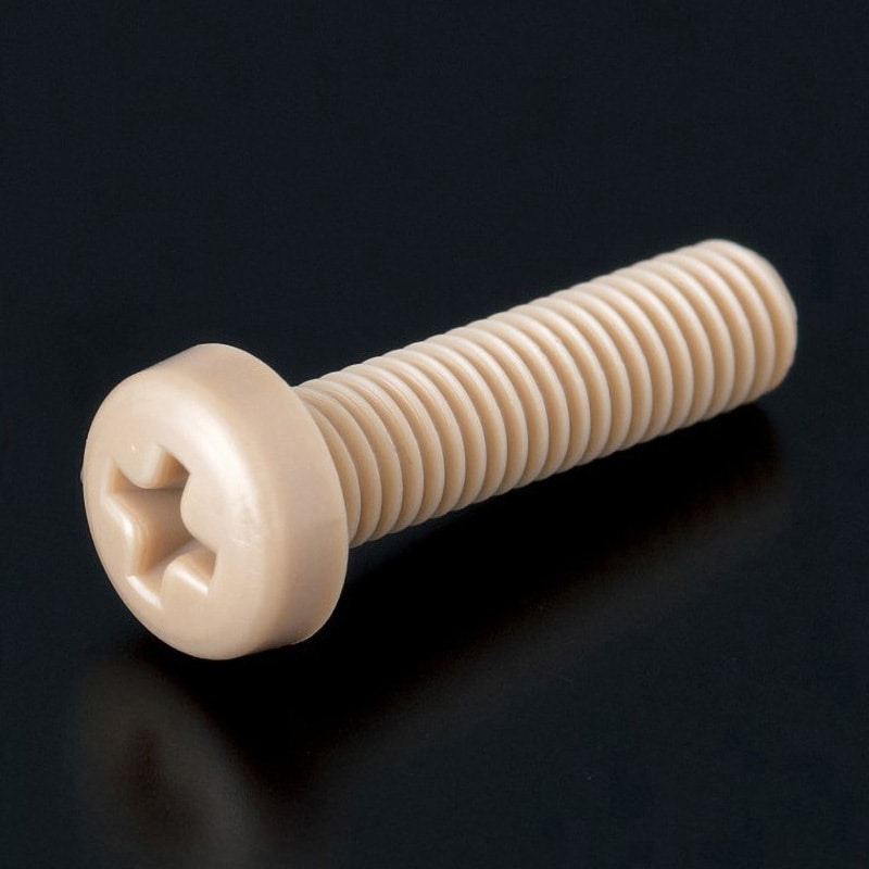 M5 L：30 PEEK(+)ナベ小ネジ コクゴ なべ 呼びM5ピッチ0.8mm 1袋(10個)