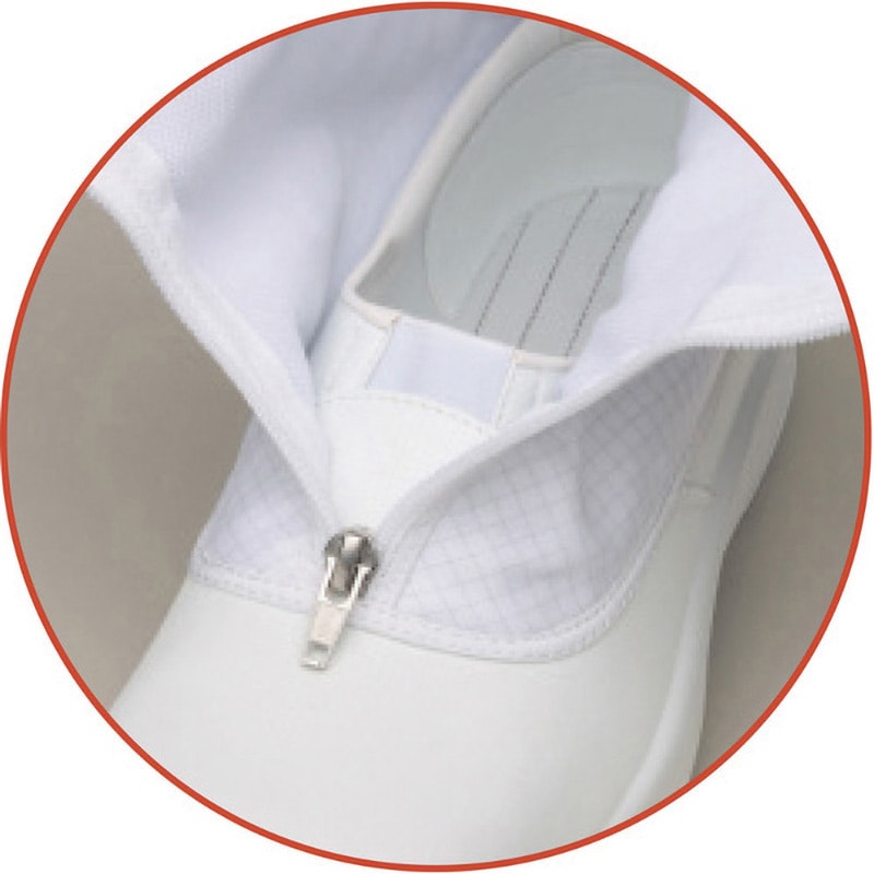 ミドリ安全　トウガード付　静電安全靴　ＧＣＲ１２００　フルＣＡＰ　フード　ホワイト　２７．５ｃｍ 1足 ミドリ安全 トウガード付 静電安全靴 GCR1200 フルCAP ホワイト 25.0cm