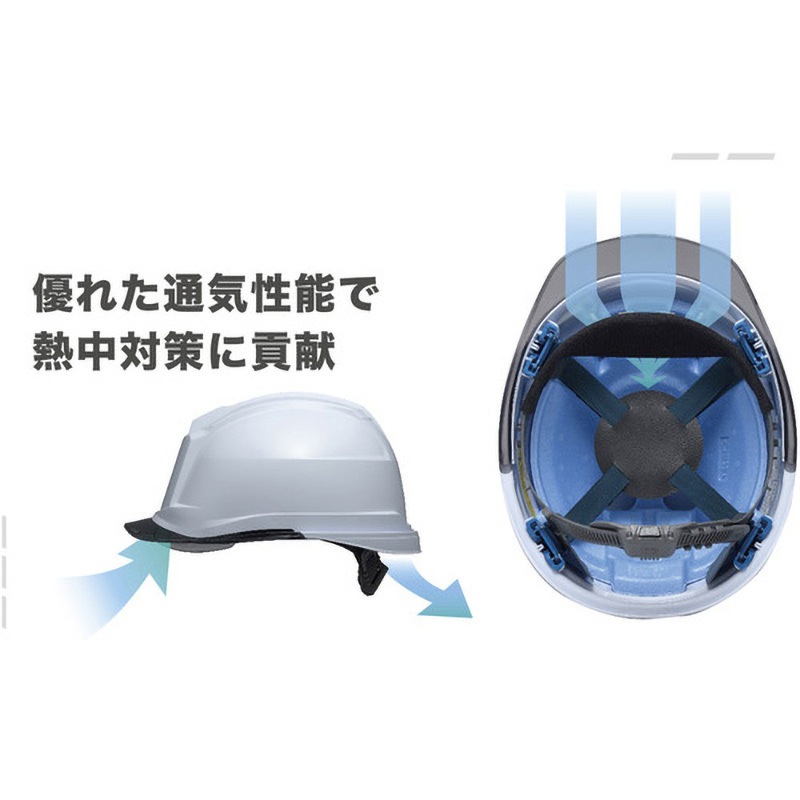 SC-19PCL-ID-RA3-ALPHA-W/BL IDケース付ヘルメット SC-19PCL-ID RA3 α
