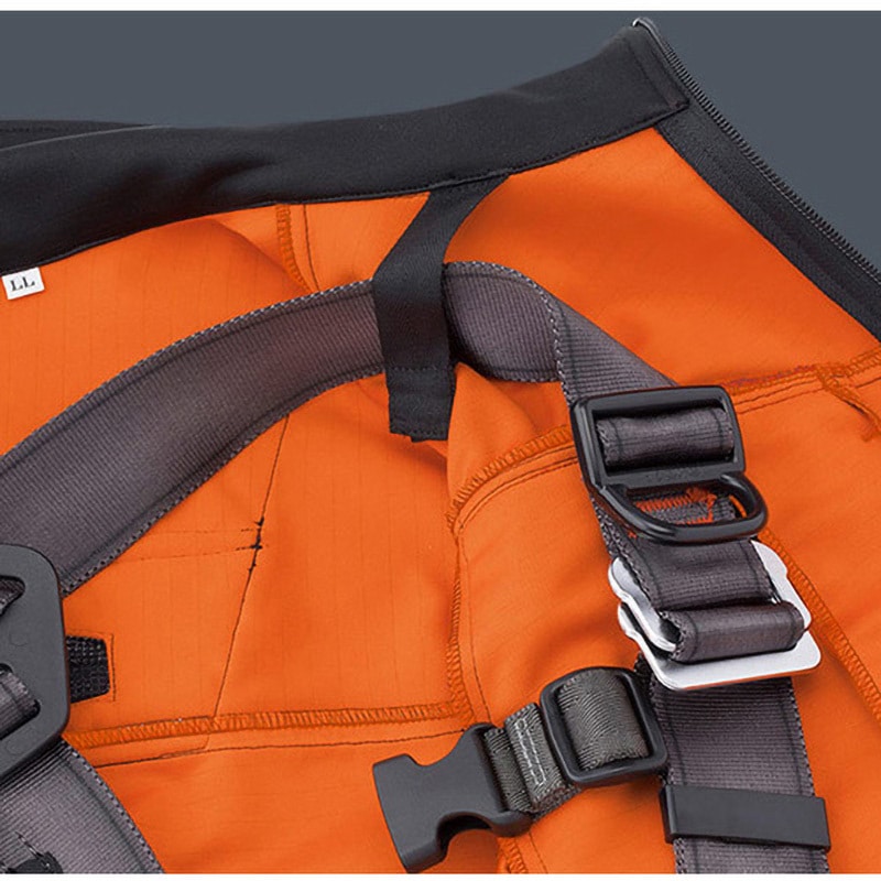 ミドリ安全 ベルデクセル ハーネス対応 ストレッチ防寒ジャンパー