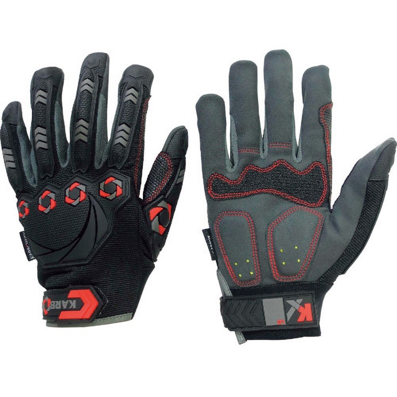 カーボンヘックス KX-05 ミドリ安全 合皮・PU手袋(ドライバー