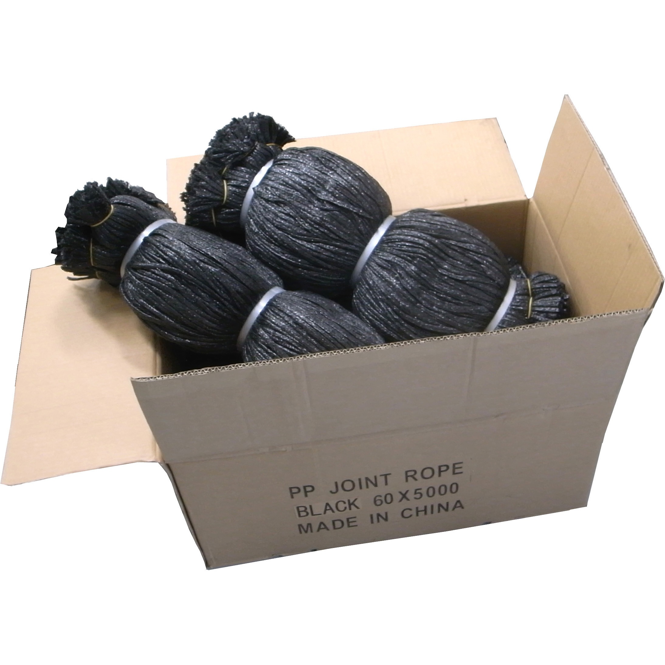 SHEET-ROPE-60BK5000P シート紐(黒) まつうら工業 幅6mm長さ60cm 1箱 