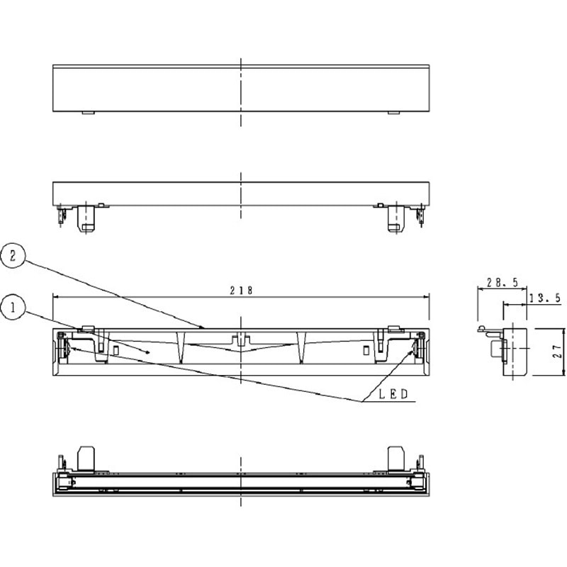 FK91220 B級用LEDランプ カセット式(直付用) 1個 Panasonic