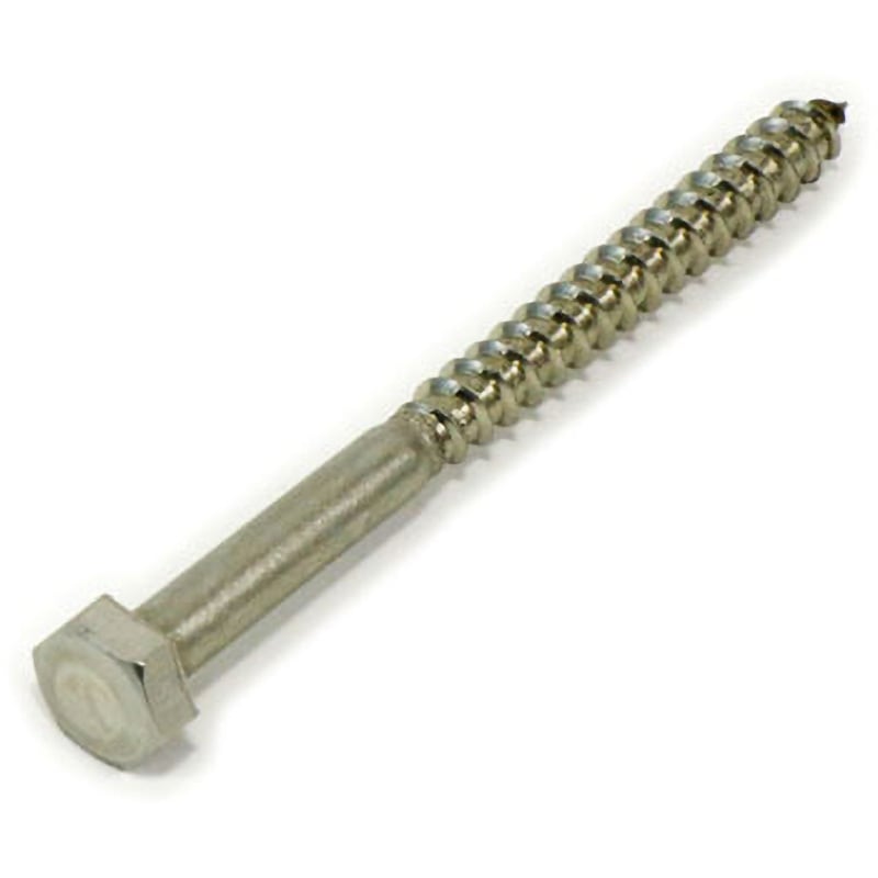 6×75 六角コーチスクリュー (ステンレス)(小箱) 大阪魂 呼びM6長さ75mm 1箱(120個)