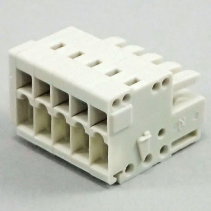 734-105 スプリング式コネクタ フィメール(メス)側(ピンピッチ3.5mm