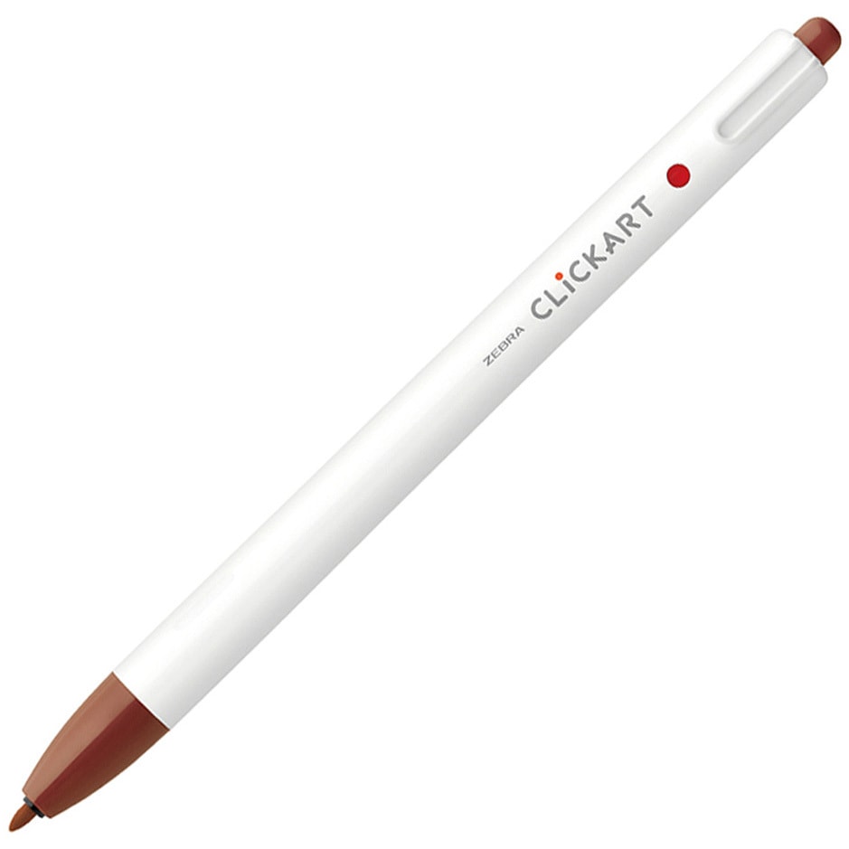 WYSS22-E クリッカート ノック式水性カラーペン ゼブラ 線幅0.6mm 1本
